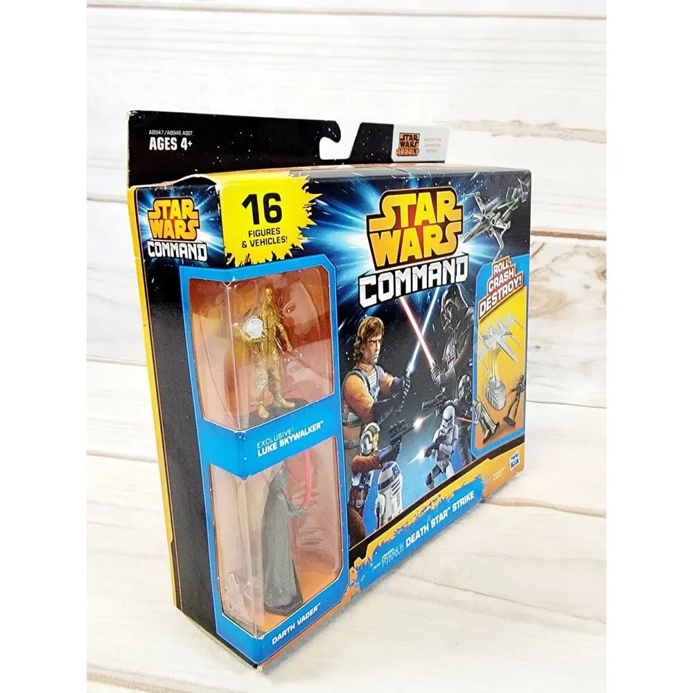 16pc Star Wars Command: Death Star Strike W/ Exclusive Luke & Darth Vader NEW